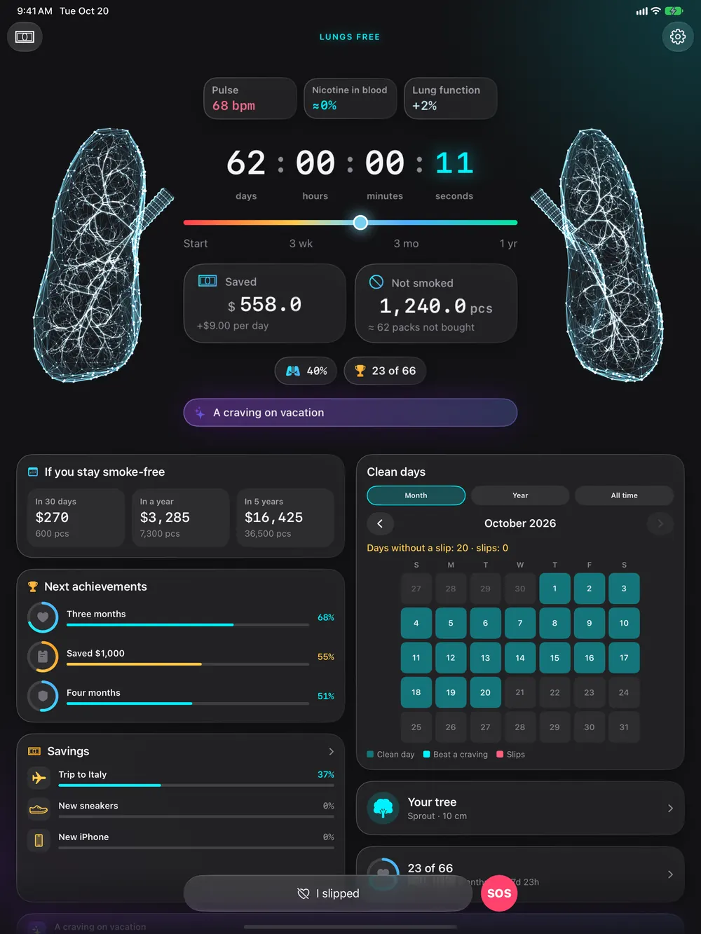 Smoke Freedom — iPad