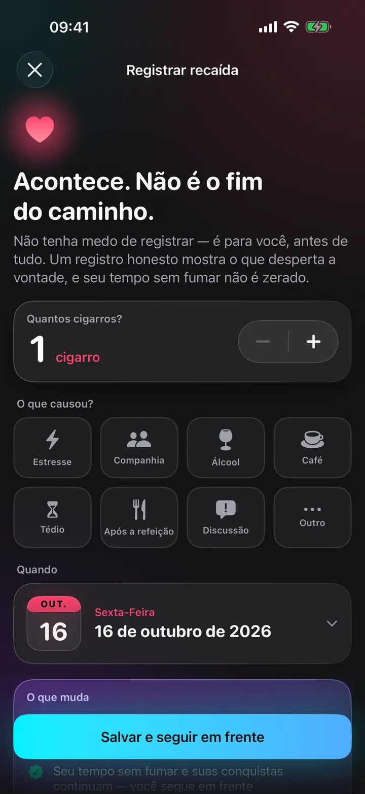 Recair não é fracassar