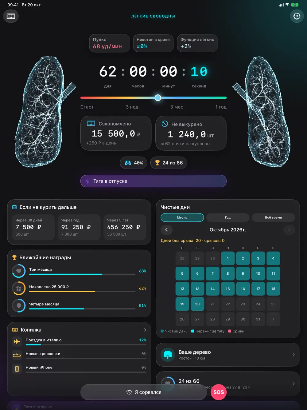 Smoke Freedom — iPad